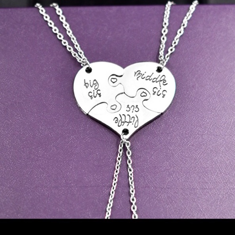Set of three Sisters Necklaces - Picture 6 of 6
